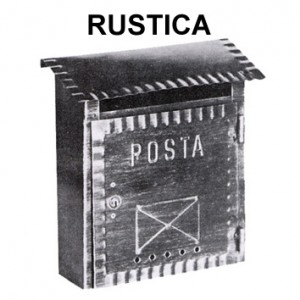Poštanski sandučić 230X70X270mm RUSTICA