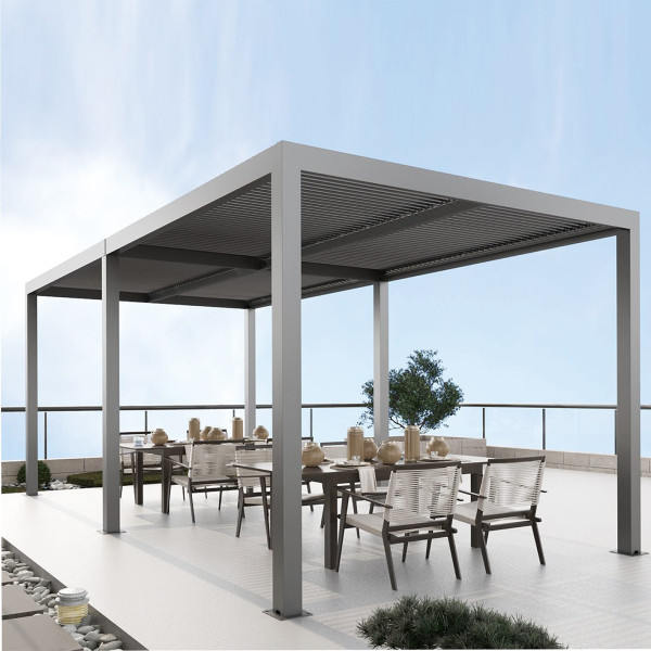 Pergola 3x6 m za terasu bioklimatska 10x10