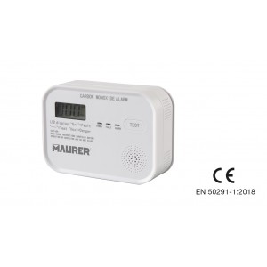 Detektor ugljičnog monoksida baterijski Maurer 508875