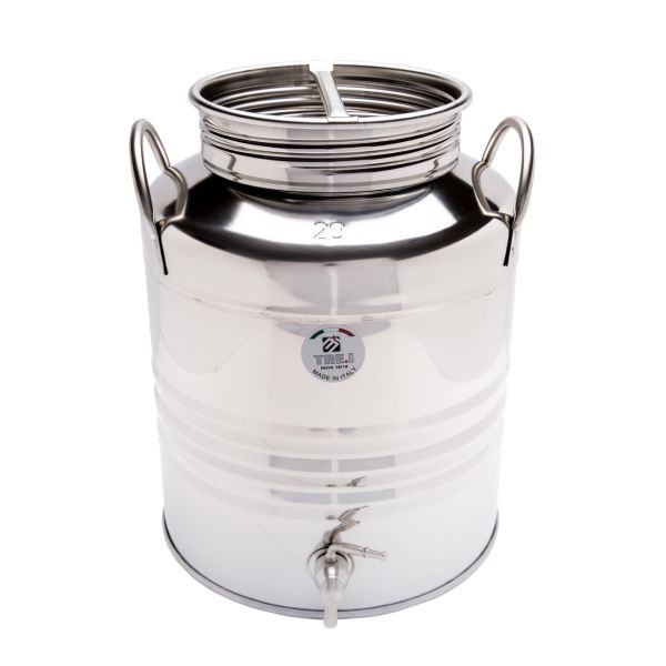 Spremnik za ulje inox 20L Tre.I Srl Spremnik za ulje inox 20L Tre.I Srl