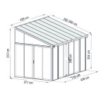 Zimski vrt sa krovom