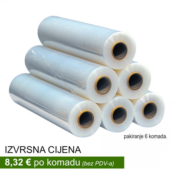 Stretch folija 23 mikrona 5 kg (pakiranje 6 kom.)
