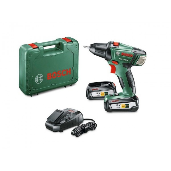 Akumulatorski izvijač BOSCH PSR 18 LI-2 Akumulatorski izvijač BOSCH PSR 18 LI-2