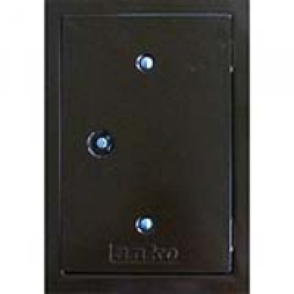 VRATAŠCA ZA DIMNJAK 120x180mm RAVNA smeđa