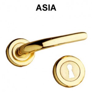 Kvaka za vrata MS sa rozetom za cilindar 