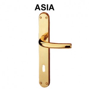 Kvaka za vrata MS sa štitom za cilindar