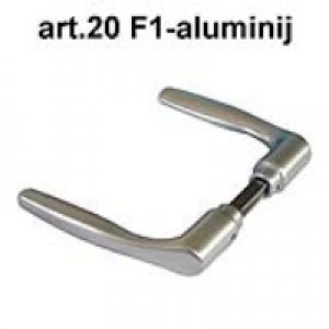 Kvaka za vrata aluminij F1