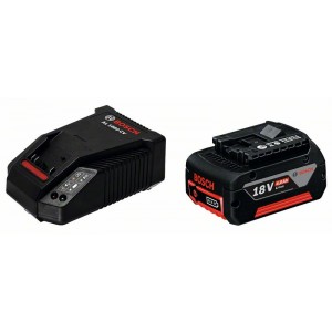 Set akumulator Bosch 1x4,0 Ah + punjač AL1860 18 V-Li