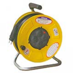 KABEL PRODUŽNI ROLA METALNA 50m 4 PRIKLJUČKA