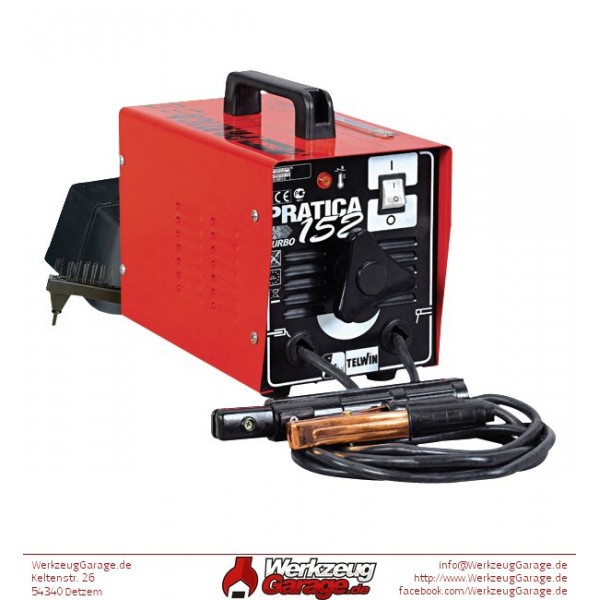 Aparat za elektrolučno zavarivanje TELWIN PRATICA152 TURBO